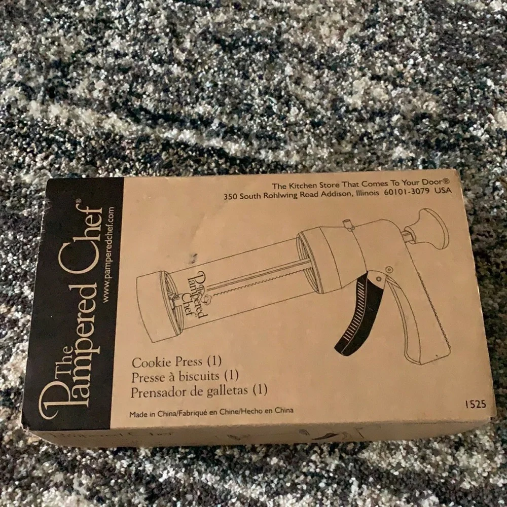 Cookie Press Pampered Chef Cookie Press 1525
